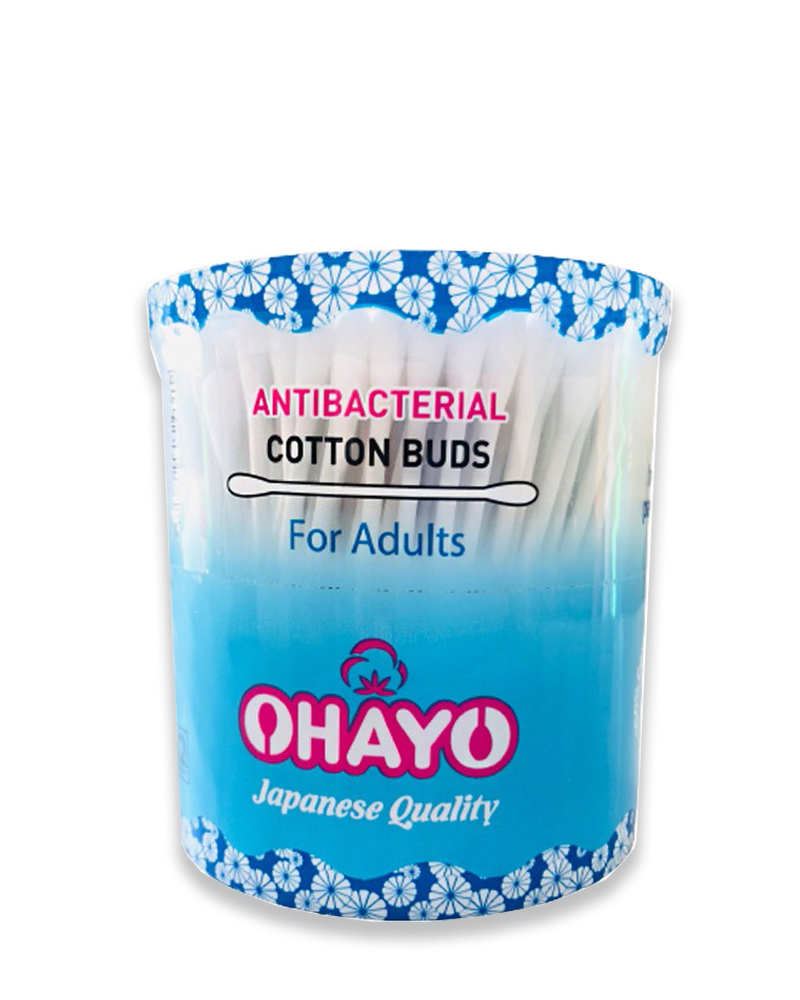 Tăm bông Ohayo tiêu chuẩn JP08 Nhật Bản (Hộp 200 que)